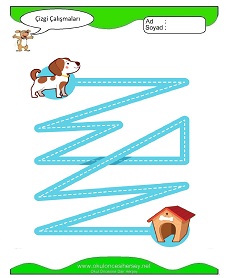 Çizgi Çalışma Sayfaları